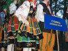 II Miedzynarodowy Festiwal Nocy Swietojanskiej im. Janiny Foltyn Przemarsz korowdu zespolow folklorystycznych -  Szamotuly 2010.06.26